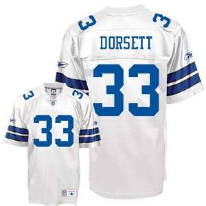 Tony Dorsett #33 Dallas Cowboys Replica Throwback NFL Jersey White 