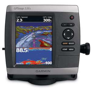 GARMIN GPSMAP531S COLOR COMBO INLAND LAKES W/TRANSDUCER  