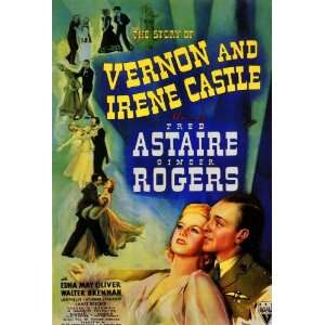  The Story of Vernon and Irene Castle Movie Poster (27 x 40 