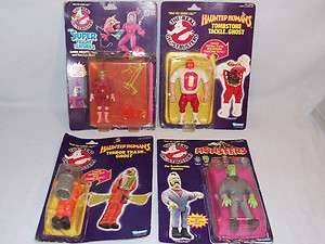 Carded Figures Real Ghostbusters Janine, Frankenstein, Tackle 