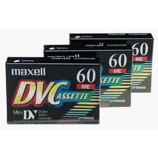  Maxell DVM Digital Video Cassette (3 Pack) Electronics
