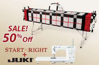 Introducing the new Grace Frame Juki TL 2000QI Combo Quilting Frame 