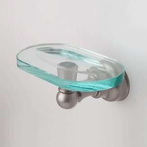   4840 SD Pewter Bathroom Accessories Glass Soap Dish