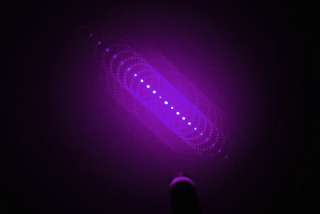 in 1 Green/Purple Laser Pointer Single beam + 5 x Pattern + 2 x 