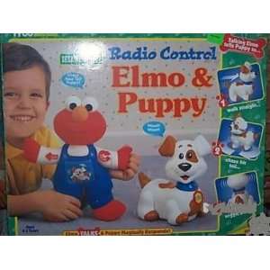  Sesame Street Elmo & Puppy Radio Control Doll Toy Toys 