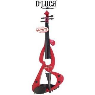 LUCA ELECTRIC RED VIOLIN FULL SIZE