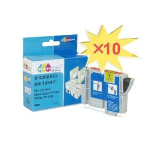  10 Pack for EPSON Stylus Photo R800, R1800 Inkjet Cartridge   Color 