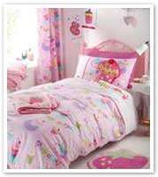 Girls Spotty Pink Cupcake Bedding or Curtains or Room Set  