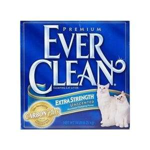 The Clorox Company Everclean Extra Strength Unscented Cat Litter 25 Lb