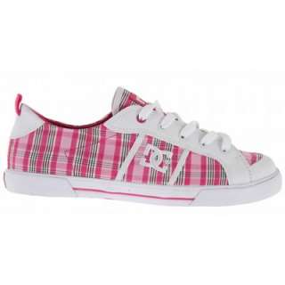 DC Fiona Skate Shoes White/Crazy Pink/Pink Womens  