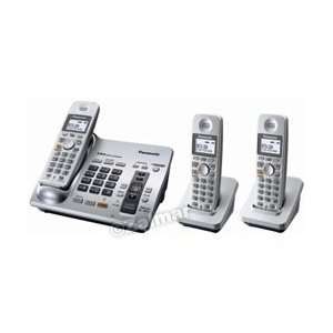  Panasonic 5.8 GHz Expandable Digital 3 Handset Cordless Phone 