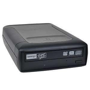  Iomega Super DVDRW4224E2Q 8x DVD±RW USB 2.0 External Drive 