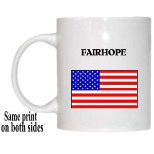  US Flag   Fairhope, Alabama (AL) Mug 