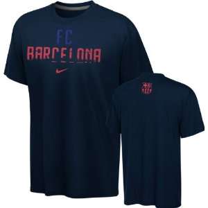 FC Barcelona Obsidian Nike Quickstrike Legend T Shirt