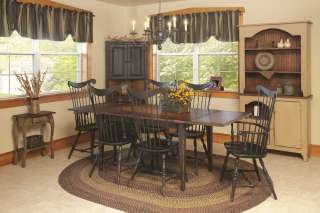 Primitive Furniture Hutch Decor Country Colonial Kitchen Cottage Pine 