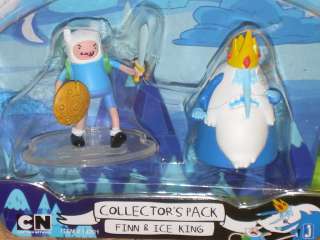  Network ADVENTURE TIME Collectors Figure 2 Pack W/ FINN & ICE KING