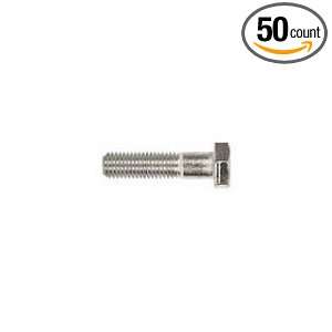  8 1.25X25 (12 mm Across/Flats) Hex Head Cap Screw (50 