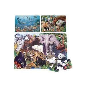  Jumbo Floor Puzzles  Set of all 3 Toys & Games