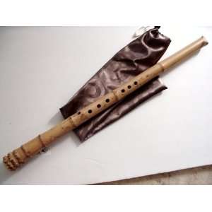  8 Hole Zen Dongxiao Shakuhachi Bamboo Flute w. Root End 
