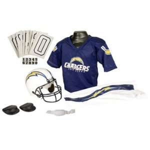  San Diego Chargers NFL Football Deluxe Uniform Set Size 