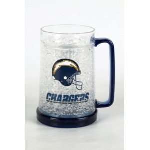  NFL Crystal Freezer Mug   San Diego Chargers Sports 