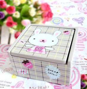 Sweet Heart Bunny Jewelry Make up Organizar/Box/Holder  