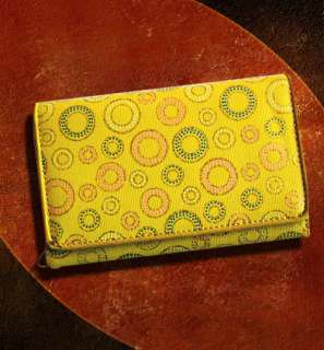 Women Canvas Yellow Wallet Purse Discount CLEARANCE   