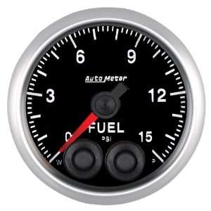  Auto Meter 5567 Competition 2 1/16 0 15 PSI Fuel Pressure 