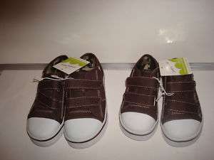 JUMPING BEAN TODDLER BOYS BROWN SNEAKERS SIZE 9,10,OR 6  