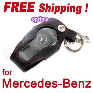 Real Genuine Leather Key Cover Case for Mercedes Benz  