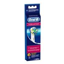    Oral B Floss Action 3 pack brush head refill