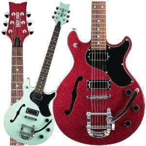  Retro H De Luxe Hollow Body Electric Guitar Musical Instruments