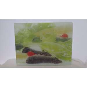  Salad Tempered Glass Cutting Board/Cheese Kitchen 