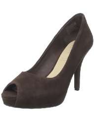  brown peep toe pumps Shoes