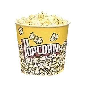  Gold Medal 2134PC 85 oz. Leakproof Popcorn Bucket with Popcorn 