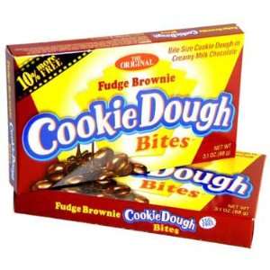 Cookie Dough Bites   Fudge Brownie, 3.1 oz box, 30 count  