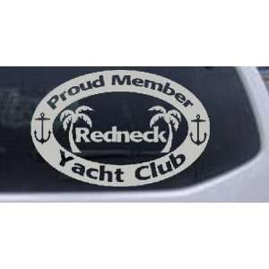   Member Redneck Yacht Club Country Car Window Wall Laptop Decal Sticker