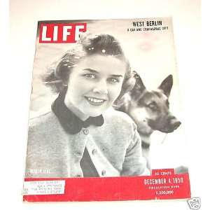   Magazine December 4, 1950    Cover Berlin Girl Henry Luce Books