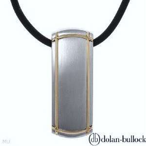 Dolan Bullock 18 Karat Gold & Stainless Steel Pendant Necklace