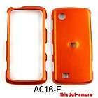Phone Cover For LG Chocolate Touch VX8575 Fluorescent Solid Orange 