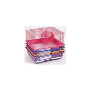  4PK 1 STORY BASIC HAMSTER & GERBIL CAGE, Size 14X11X8 