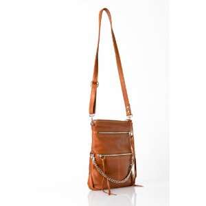    Jacki Easlick Cognac Convertible Crossbody 