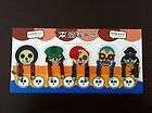Set of 5  Funny Pirate Head Face Emotions Bookmarks