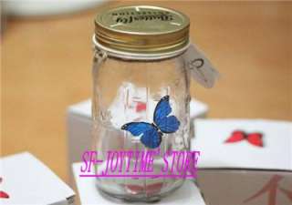,Christmas Gift, Super Butterfly in Jar,Electronic Flying 
