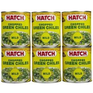  Hatch Mild Chopped Green Chili, 27 oz, 6 ct (Quantity of 2 