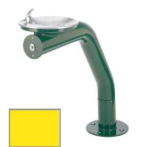  Yellow Freeze resistant, barrier free, pedestal drinking fountain 