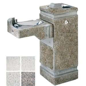   drinking fountain with an exposed aggregate finish. 3150FR Kitchen