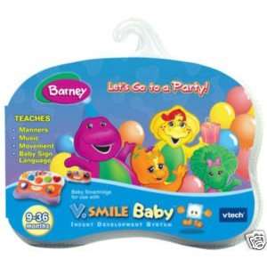  V.Smile Baby Barney Lets Go to a Party Toys & Games