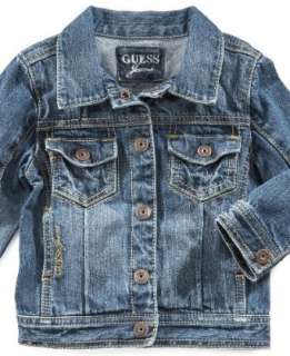  GUESS KIDS Guess Kids Denim Jacket With Quatro G Embroi 