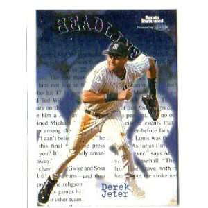  1999 Sports Illustrated 21 Headliners Derek Jeter Yankees 